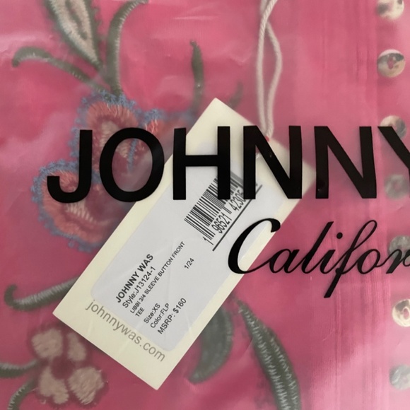 Johnny Was Libbi top - XS - Picture 2 of 5